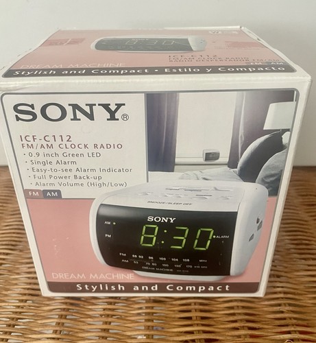 Sony dream machine icf - sony, icf-c112