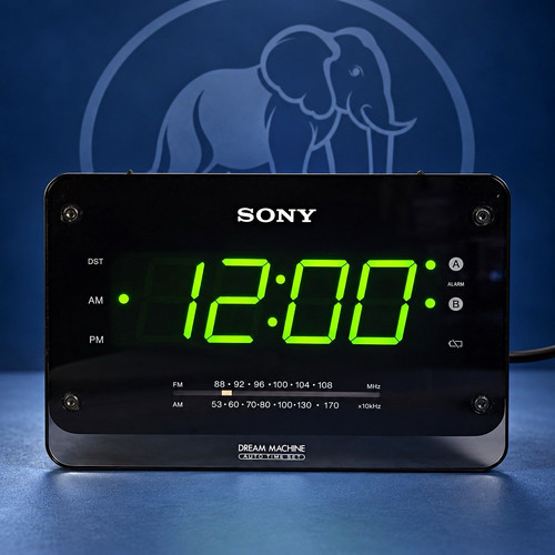 Sony dream machine - sony, icf-c414
